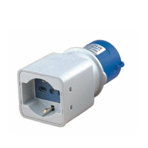 ADATT.ECOVA INDUST.SPINA CEE 2P+T 16A 250V ART.20553