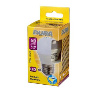 DURA LED SFERA E27 5,5W 3000K ART.S407WB