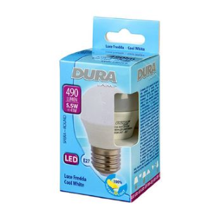 DURA LED SFERA E27 5,5W 6400K ART.S407CB