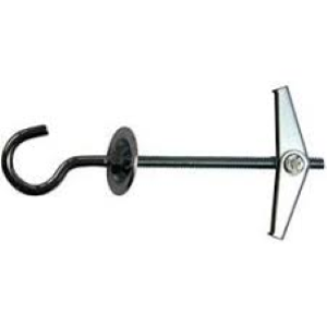 Ancora a scatto con occhiolo aperto,dado e rondella 3/16X70 PZ.50