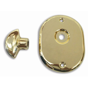 POMELLINO + PLACCA CROMO-SATINATO ART.2307/PM IBFM