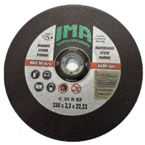 DISCO DA TAGLIO PER MARMO STONE MM 230X3,2X22,23