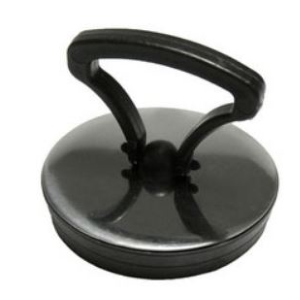 TAPPO CON MANIGLIETTA DA 52 C/PLACCA PZ.25