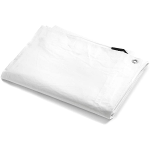 TELO OCCHIELLATO IN PVC  BIANCO MT.2X3 