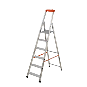 SCALA PROFESSIONALE DOMESTICA STABILA 6 GRADINI EN131 AL730