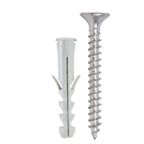 Tassell in nylon con bordo con vite TPS per truciolare 10X50 PZ 250