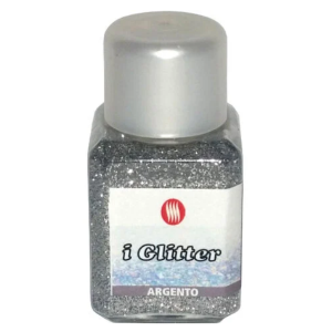 I GLITTER ARGENTO GR.25