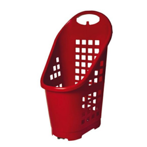 CESTONE TROLLEY FLEXICART LT. 64 ROSSO