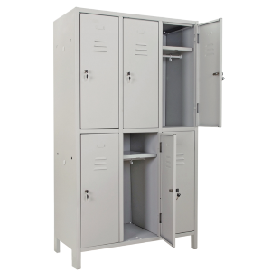 ARMADIO MULTISPOGLIATOIO 6 POSTI CM.101X50 H.180 