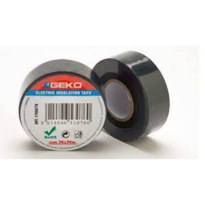 NASTRO ISOLANTE MM.50 X 25 MT NERO GEKO