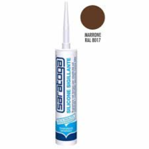 SILICONE NPBN MARRONE 280 ML SARATOGA