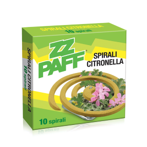 PAFF SPIRALI ALLA CITRONELLA 10 PZ. 