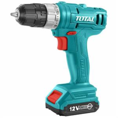 TOTAL TRAPANO AVVITATORE 12V.1 BATT.TOTTDLI1211