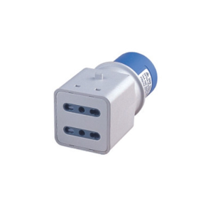 ADATT.ECOVA INDUST.SPINA CEE 2P+T 16A PR/BIPASSO 10/16 ART.20554