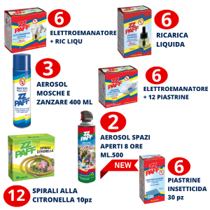 KIT PAFF Kit Protezione Zanzare Estate 2024