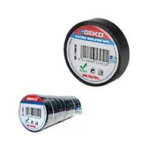 NASTRO ISOLANTE MM.15 X10 MT BIANCO GEKO