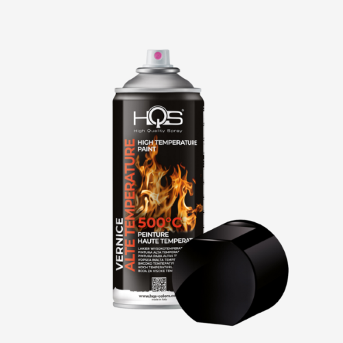 BOMBOLETTA SPRAY ALTA TEMPERATURA NERO 500° ML.400 HQS