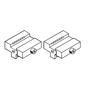 ADATTATORE CISA/ABUS (M)
