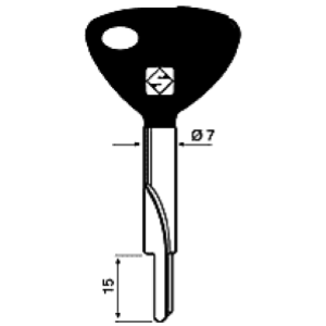 XBW4P CHIAVE A CROCE DESIGN
