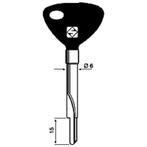 XBW5P CHIAVE A CROCE DESIGN