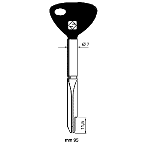 XY5P CHIAVE A CROCE DESIGN