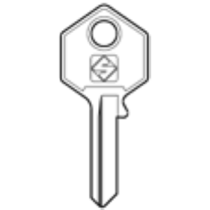 YA14R CHIAVE ACCIAIO
