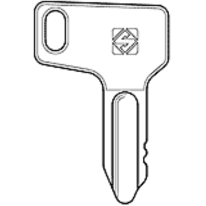 YAR2 CHIAVE ACCIAIO