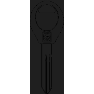 CHIAVE OTTONE - ARANCIONE