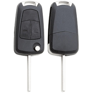 HU100RS2 KEY SHELL OTTONE - 2 BOTTONI