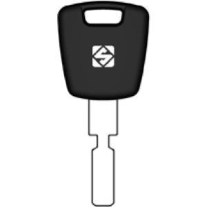 HU71TE CHIAVE TRANSPONDER S/CHIP-C/TAPPO