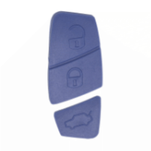 SIPRS8 KEY SHELL - 3 BOTTONI (BLUE RUBBER PAD)