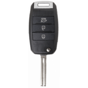 KIA8CRS8 KEY SHELL ALPACCA - 3 BOTTONI
