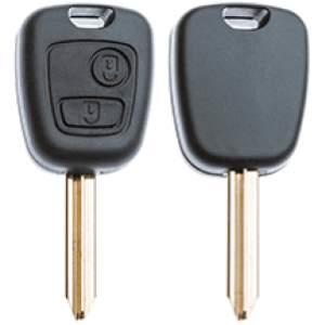 SX9RS2 KEY SHELL OTTONE - 2 BOTTONI