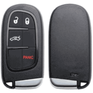 CY24RS10 KEY SHELL OTTONE - 4 BOTTONI ANTIPANICO