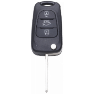 KIA8BRS8 KEY SHELL OTTONE - 3 BOTTONI