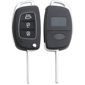 KIA8RS8 KEY SHELL OTTONE - 3 BOTTONI