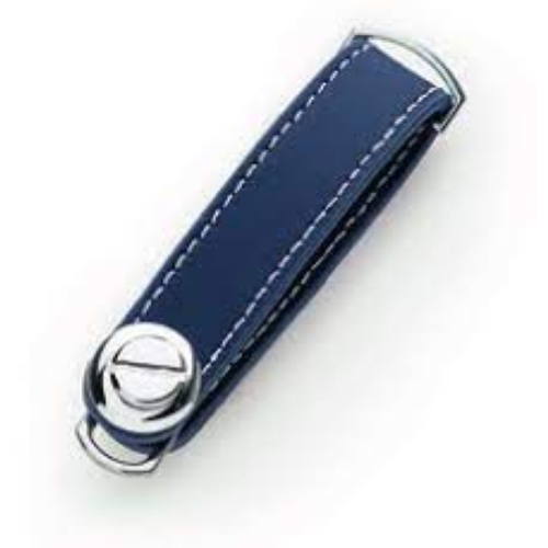 PORTACHIAVI ORGANIZER COMPATTO-BLU