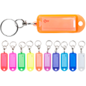 TAG PICCOLE IN BARATTOLO CON GIVOLARE - 200 PZ.