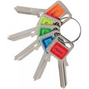 UL052FZ CHIAVI TAGGY ASSORTITE 50 PZ.