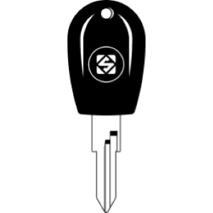 CHIAVE TRANSPONDER S/CHIP-C/TAPPO
