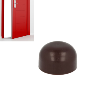 FERMAPORTE BOERO ADESIVO IN PLASTICA MARRONE