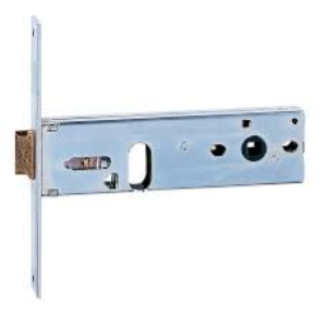 SERRATURA AD INFILO A CILINDRO PER ALLUMINIO MM.70