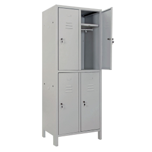 ARMADIO MULTISPOGLIATOIO SPORCO/PULITO 4 POSTI CM.68X50 H.180 