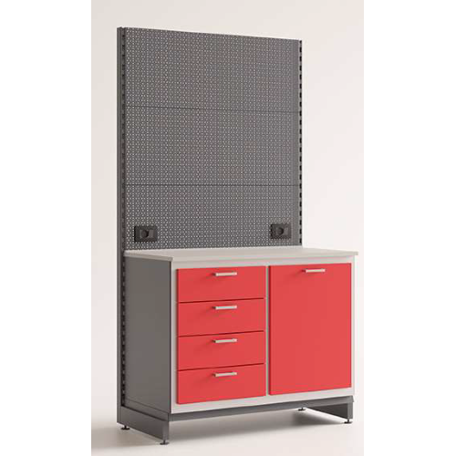 MODULO 103 CM CON CASSETTI SX & ANTA DX 