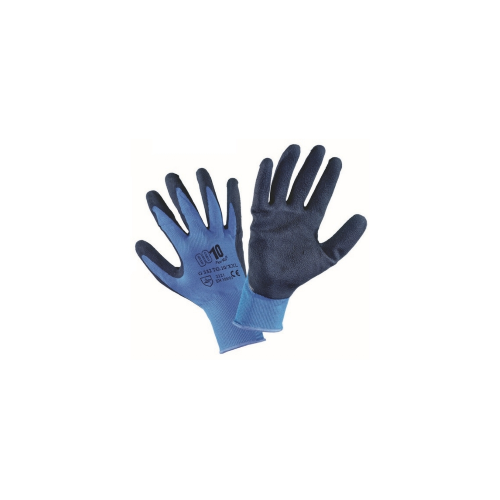 GUANTI NITRILE SPALMABILE BLU MIS.9 pz.12
