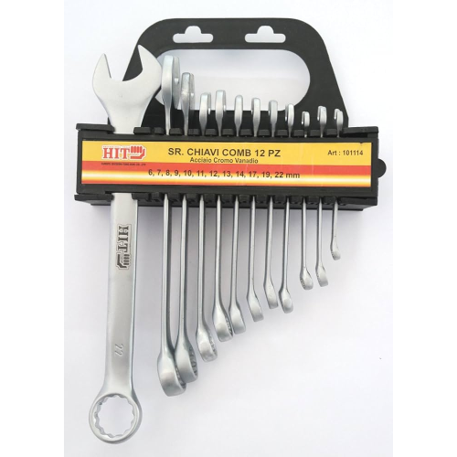 SERIE CHIAVI COMBINATE 6-22MM PZ.12 101114