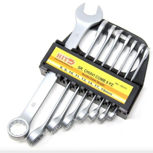 SERIE CHIAVI COMBINATE 8-19MM PZ.8 101111