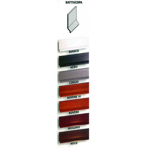 BATTISCOPA IN PVC ESPANSO MOGANO MT.2