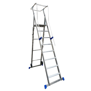 SCALA ALLUMINIO MAGAZZINO 8 SCALINI