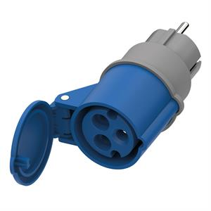 ADATT.LINKLED INDUST.SPINA 2P+T 16A 250V ART.800291